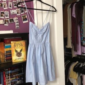 American Apparel Criss Cross Strappy Corset Dress